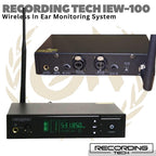 RECORDING TECH IEW-100 Wireless In Ear Monitoring System | IEM IEW100