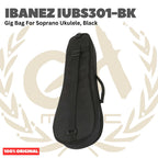 Ibanez IUBS301-BK Gig Bag For Soprano Ukulele - Tas Ukulele