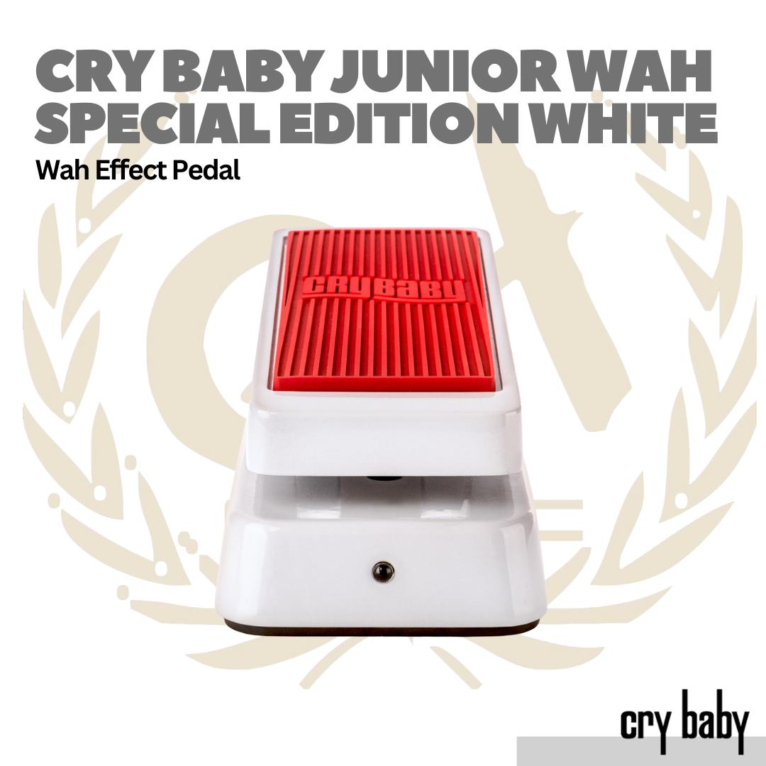 CRY BABY CBJ95SW JUNIOR WAH SPECIAL EDITION WHITE - Wah Efek Pedal