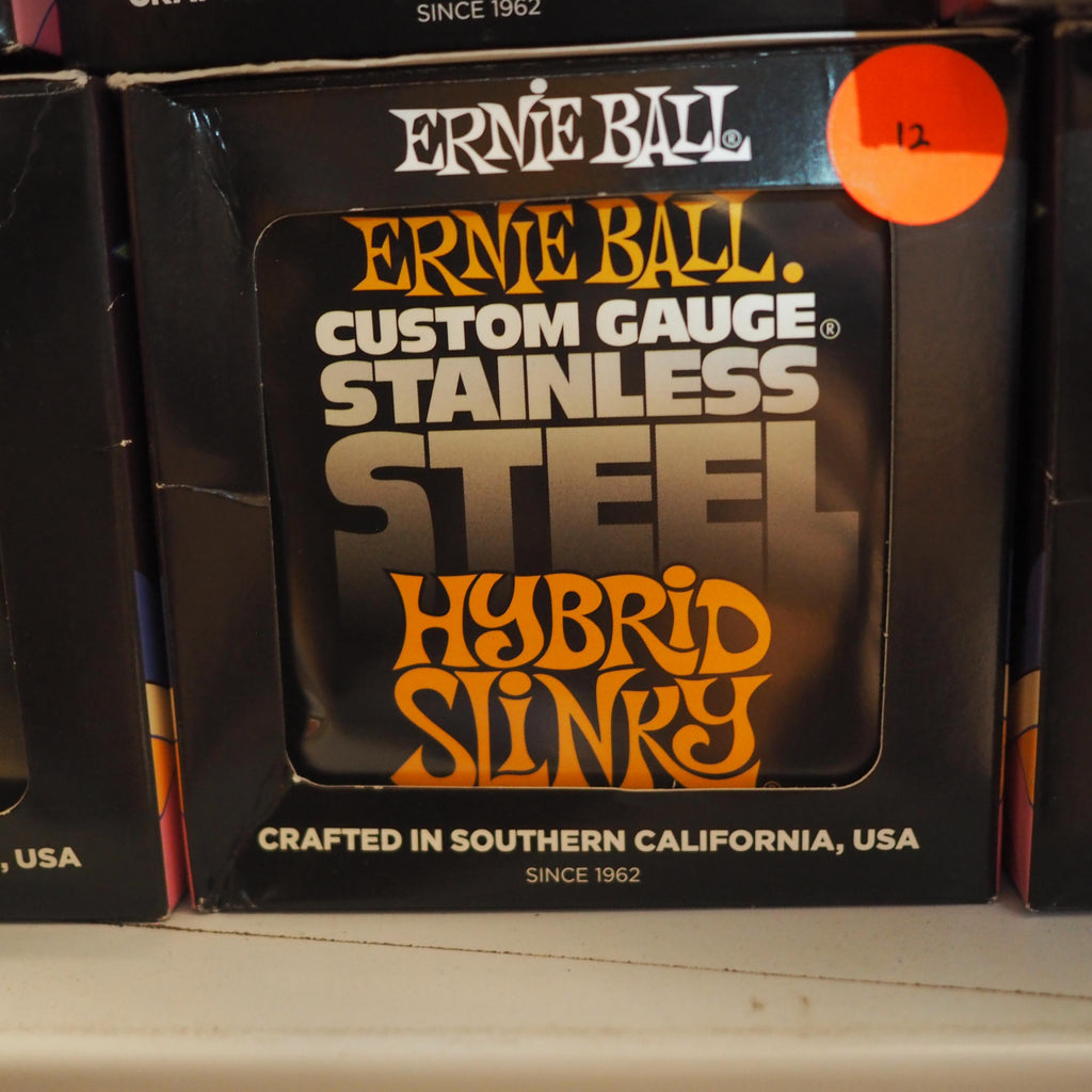 Ernie Ball 2247 Hybrid Slinky Stainless Steel Wound Electric | 9-46