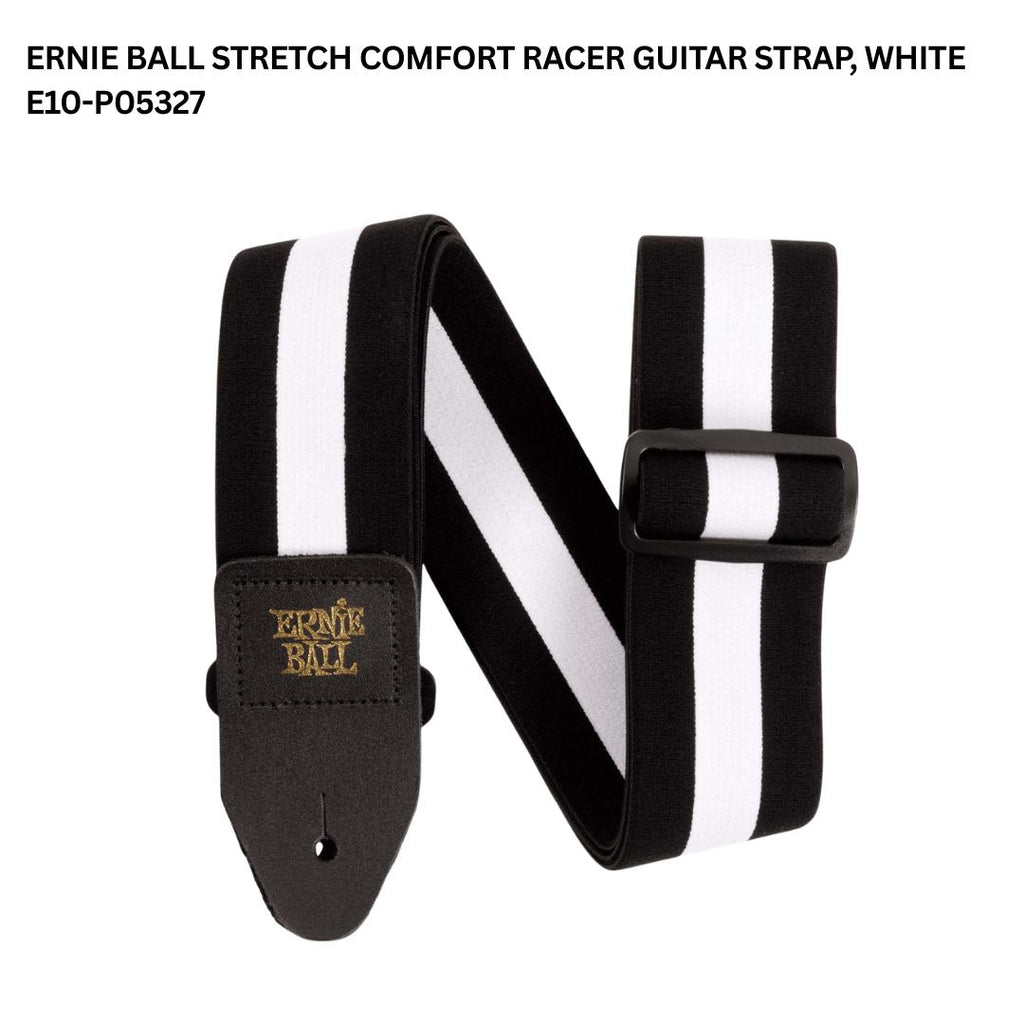 Ernie Ball Stretch Comfort Racer Guitar Strap - Strep Gitar