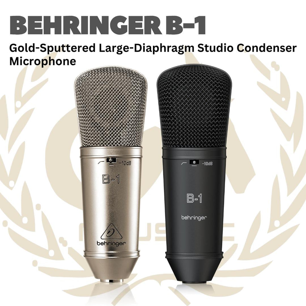 Behringer B1 | B-1 Large Diaphragm Condenser Microphone - Mic Kondenser Studio Original