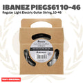 Ibanez PIEGS61 10-46 Regular Light Electric Guitar Strings, 4-pack