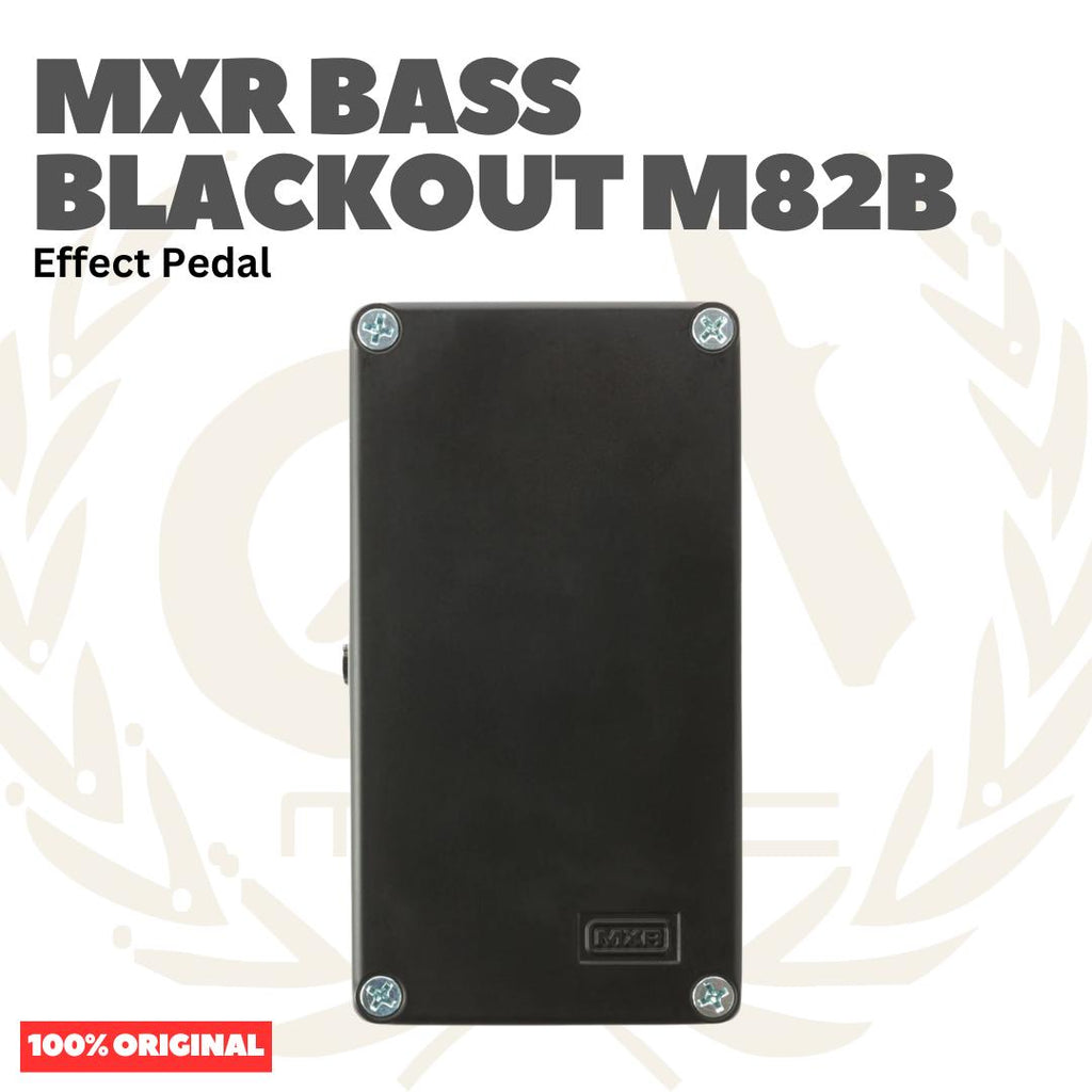 MXR Bass Blackout Series Bass Envelope Filter M82B Effect Pedal - Efek Pedal Bass M-82B