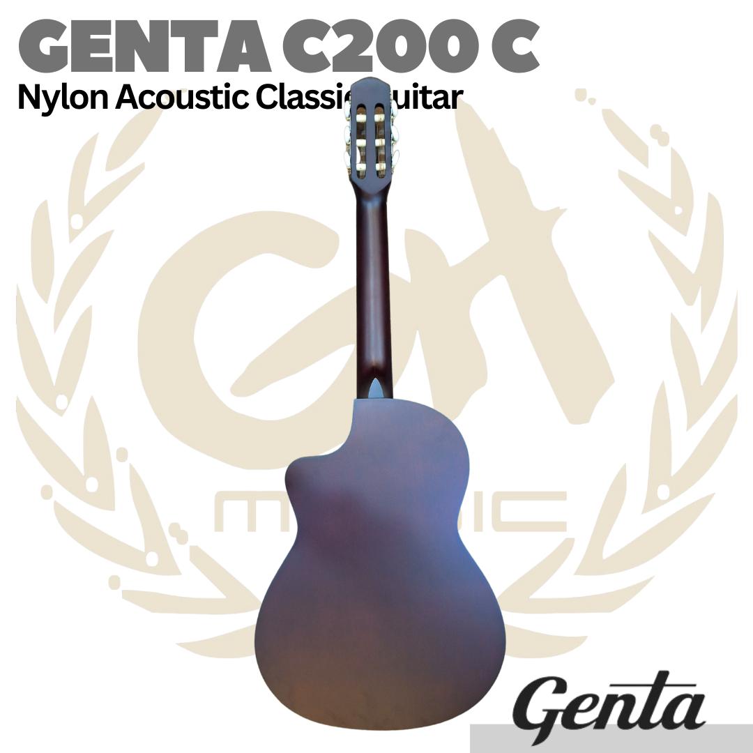 GENTA C200 C Nylon Classical Guitar | Gitar Akustik Nilon