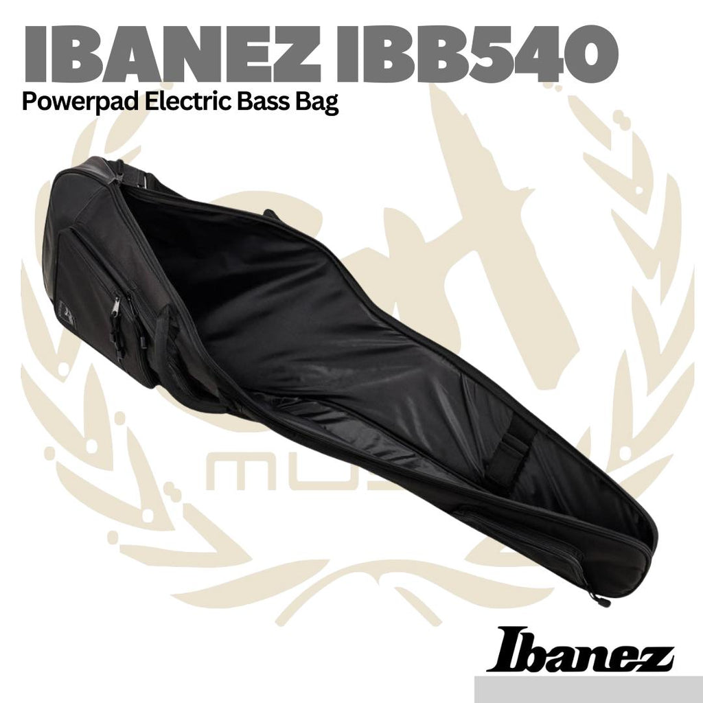 Ibanez IBB540 Powerpad Electric Bass Guitar Gig Bag - Tas