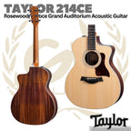 TAYLOR 214ce Rosewood/Spruce Grand Auditorium Acoustic Guitar | Gitar