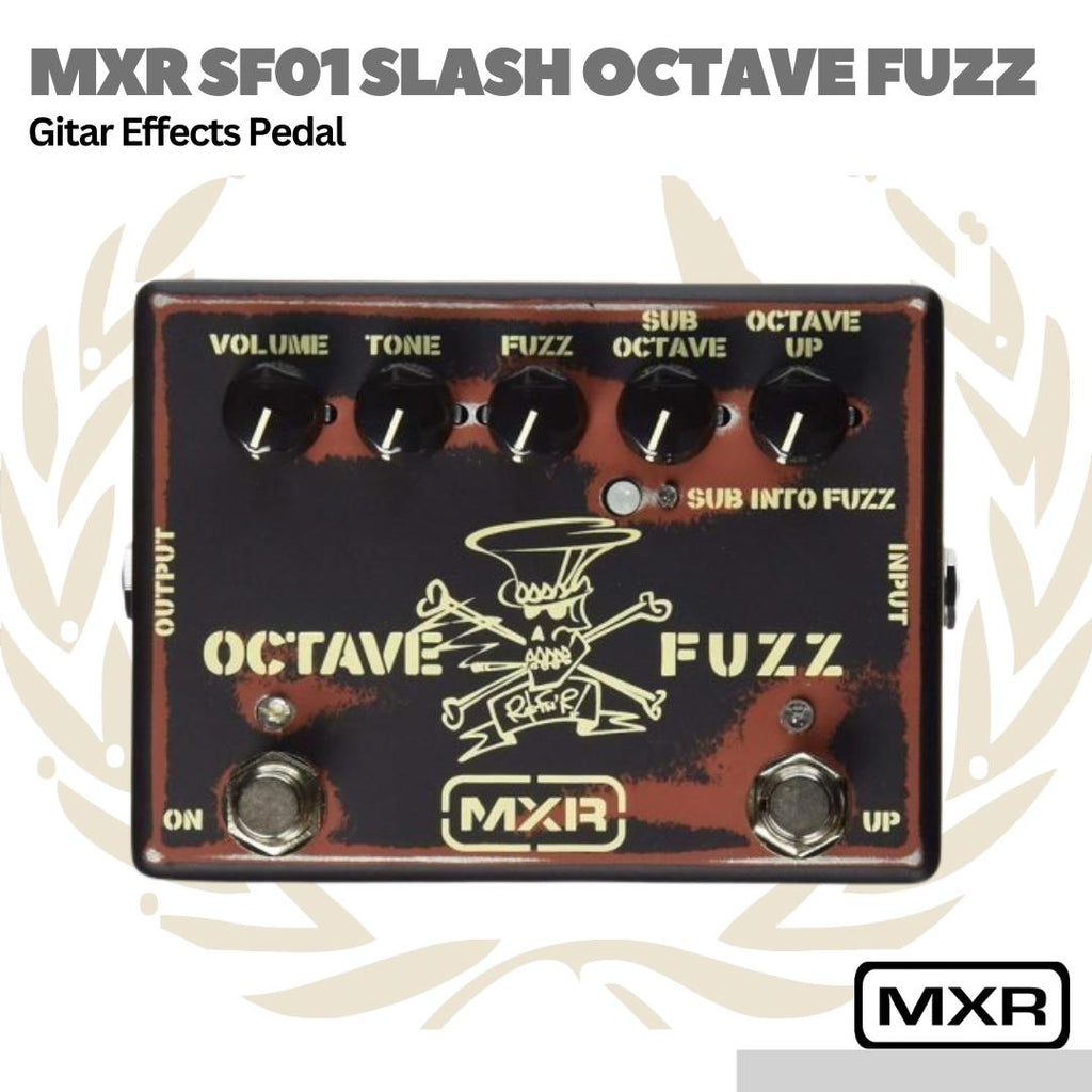 MXR SF01 Slash Octave Fuzz Guitar Effects Pedal