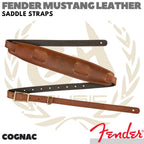 FENDER Mustang Leather Saddle Guitar Strap | Tali Gitar - STANDART