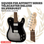 SQUIER FSR Affinity Series Telecaster Deluxe Electric Guitar - Gitar Listrik Elektrik Original Asli
