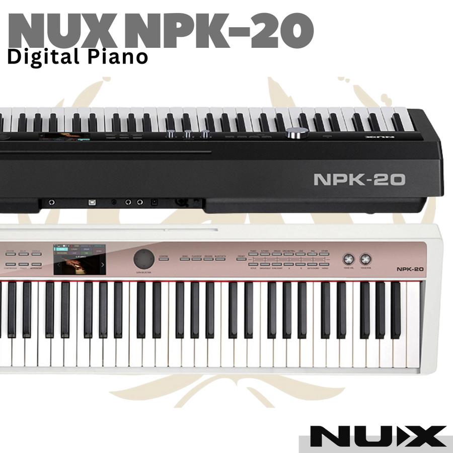 NUX NPK20 Digital Piano 88 Keys Hammer Action Keyboard | Kibord NPK-20