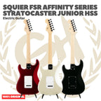 Squier FSR Affinity Series Stratocaster Junior HSS Electric Guitar - Gitar Listrik Elektrik Original Asli