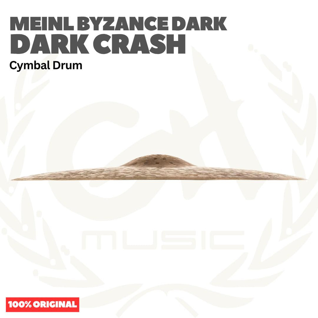 MEINL B18DAC Byzance Dark Dark Crash Cymbal 18 inch - Simbal Drum