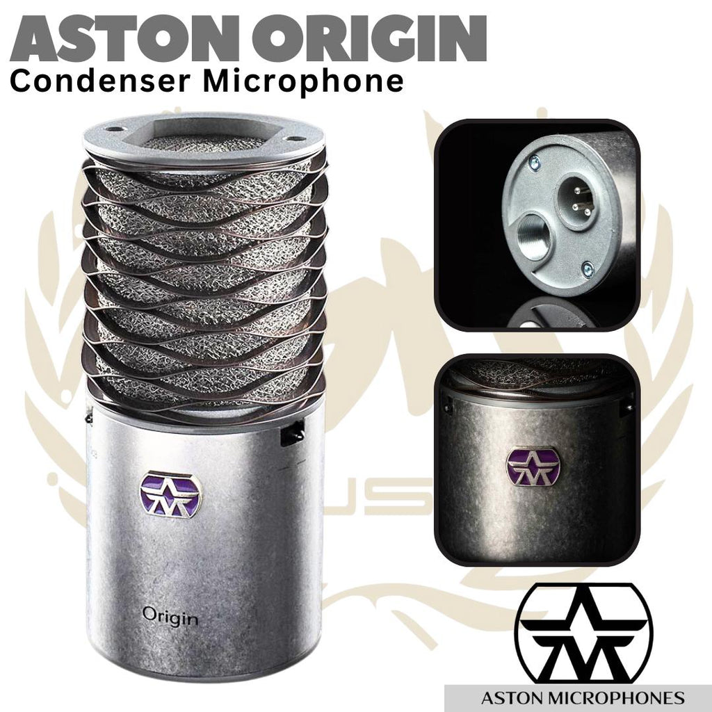 ASTON ORIGIN Large Diaphragm Studio Condenser Microphone | Mic (made in UK)