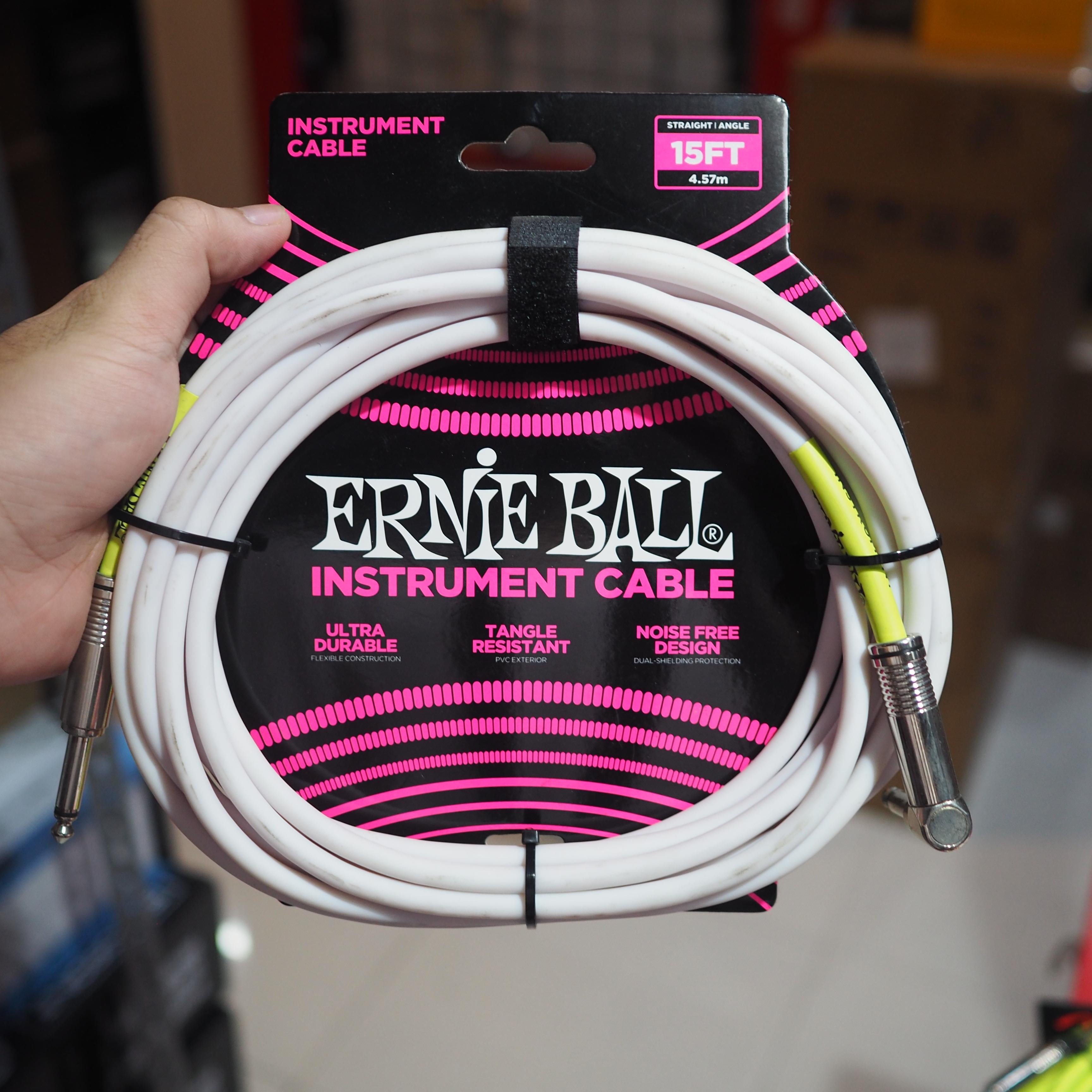 Ernie Ball PVC Straight to Angled Instrument Cable - Kabel Jack