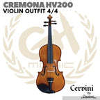 CREMONA HV200 VIOLIN OUTFIT 4/4 | Biola HV 200
