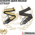 D'Addario Acoustic Quick Release Strap - Strap Gitar