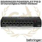 BEHRINGER POWERPLAY P16 D 16 Channel Distribution Module | P16D