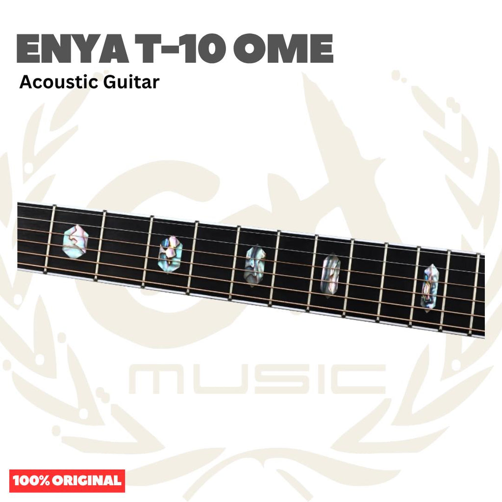 Enya T-10 OME Acoustic Orchestra Model Guitar - Gitar Akustik T10