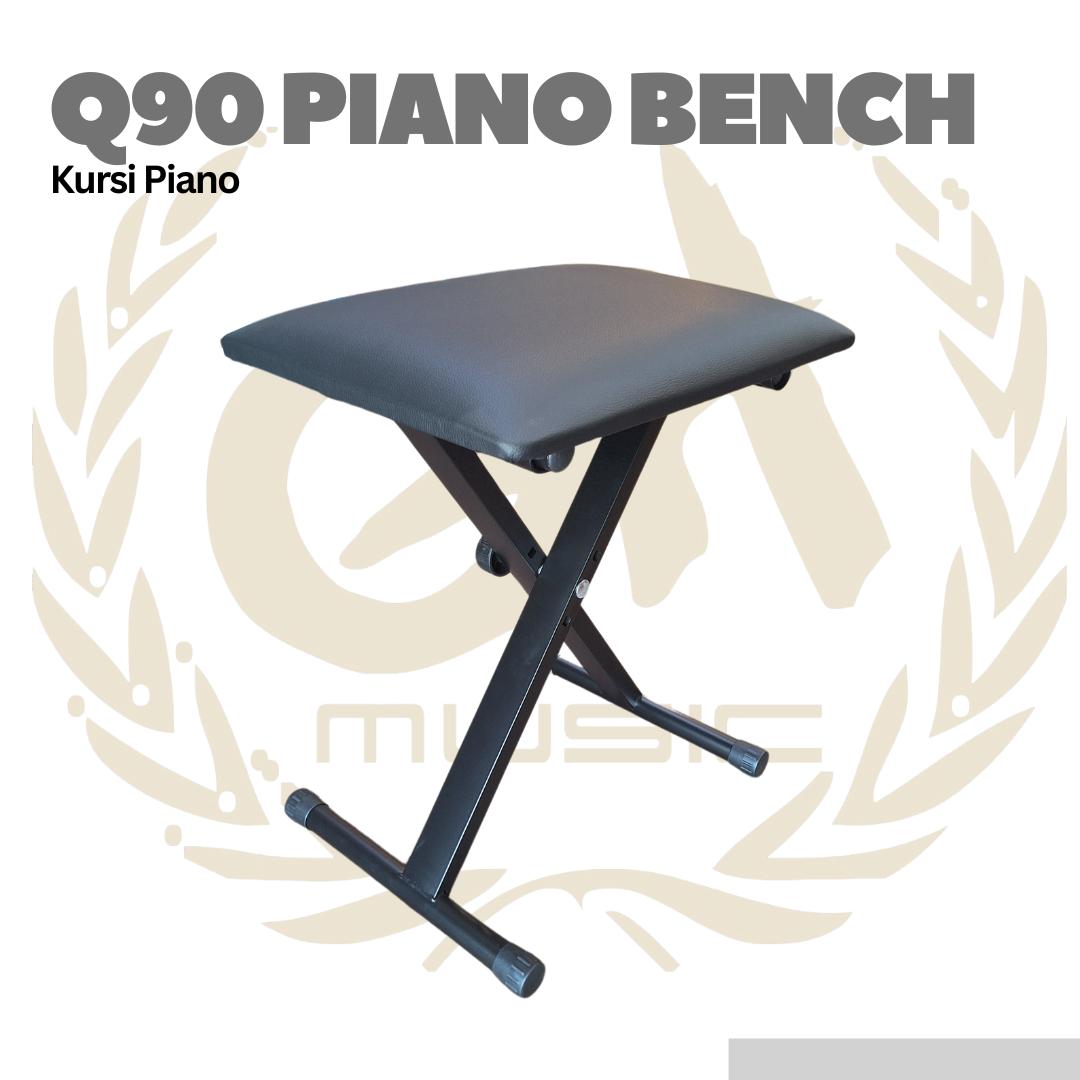 Q90 Piano Bench - Kursi Piano