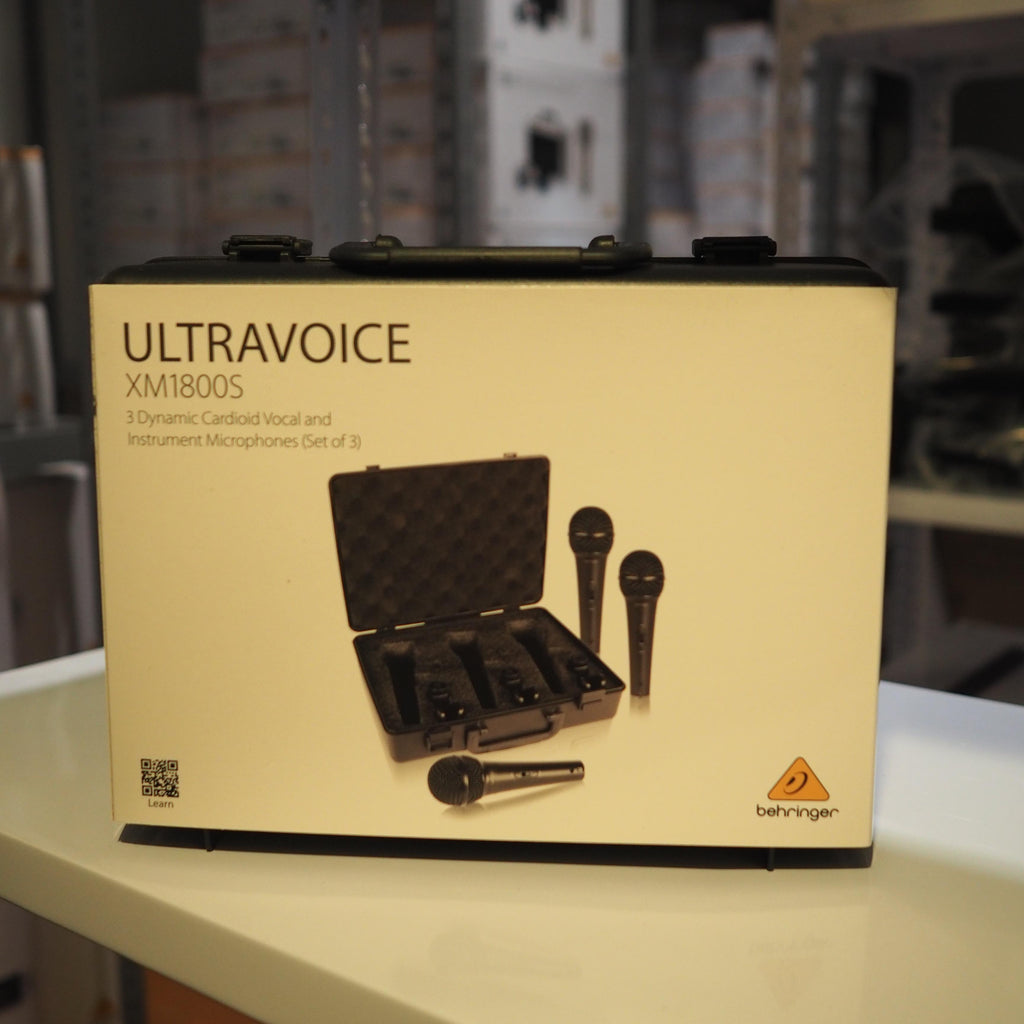 Behringer XM1800S 3 Dynamic Cardioid Vocal and Instrument Microphone