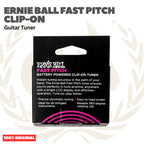 Ernie Ball Fast Pitch Clip-On Guitar Tuner - Tuner Gitar 9644