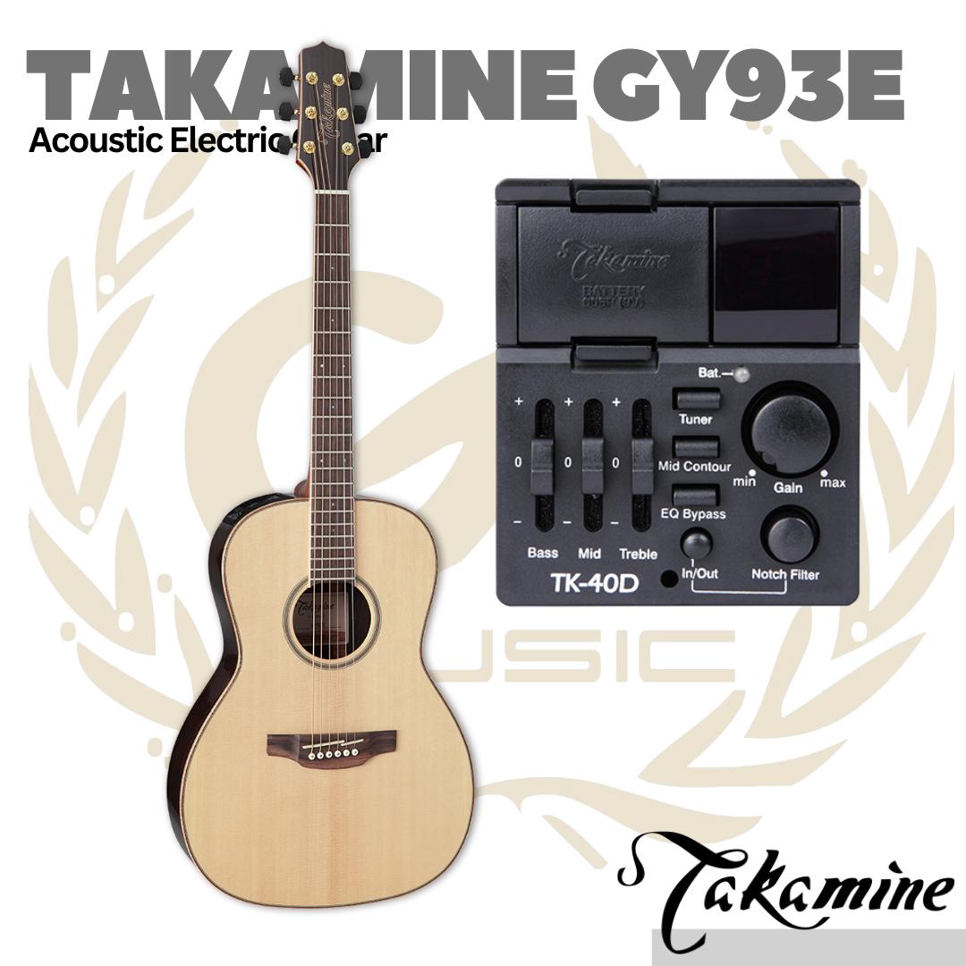 Takamine GY93E Acoustic Electric Guitar - Gitar Akustik Elektrik