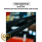 SPRINGLESS PRO MICROPHONE ARM STAND BROADCAST PODCAST RECORDING ZOOM