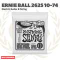 Ernie Ball 2625 Slinky 8-String Nickel Wound Electric Guitar Strings, 10-74 - Senar Gitar Listrik 8-Senar