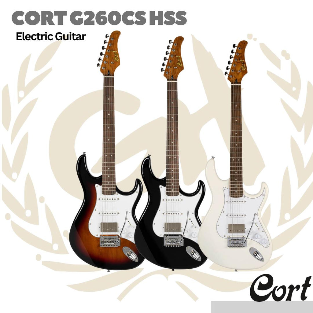Cort G260CS Electric Guitar HSS | Gitar Elektrik Original