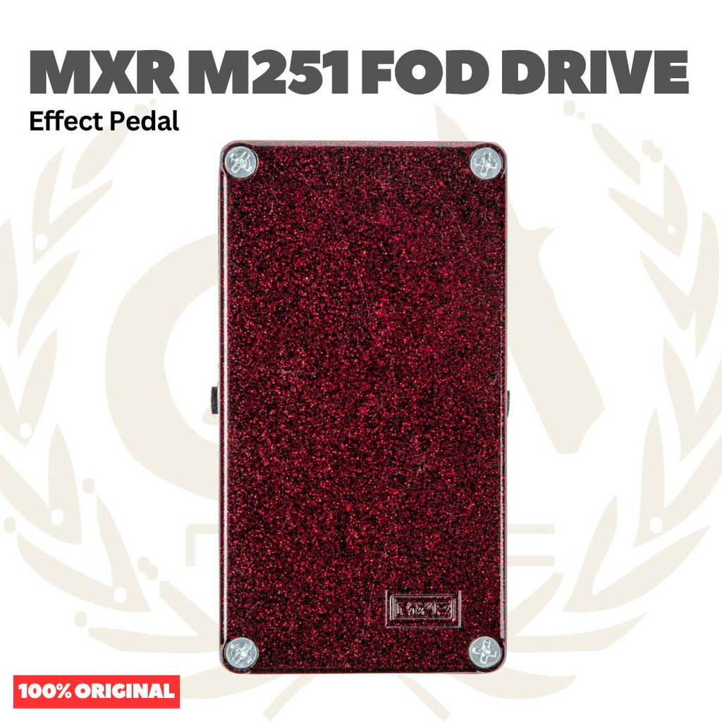 MXR FOD DRIVE M251 Effect Pedal - Efek Pedal Gitar Bass