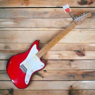 SCORPION JS26 Black Jaguar Series Electric Guitar | Gitar Jazzmaster - SVB, GITARONLY
