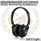 BEHRINGER HC 2000 Studio Monitoring Headphone | HC2000
