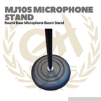 MJ105 Round Base Microphone Boom Stand