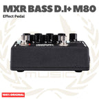 MXR Bass D.I+ M80 Effect Pedal Bass Guitar - Efek Pedal Bass DI + M-80