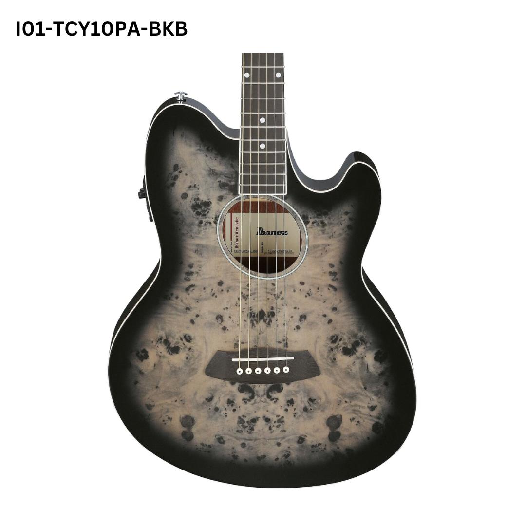Ibanez TCY10PA Talman with Double Cutaway Body Acoustic-Electric Guitar - Gitar Akustik Elektrik