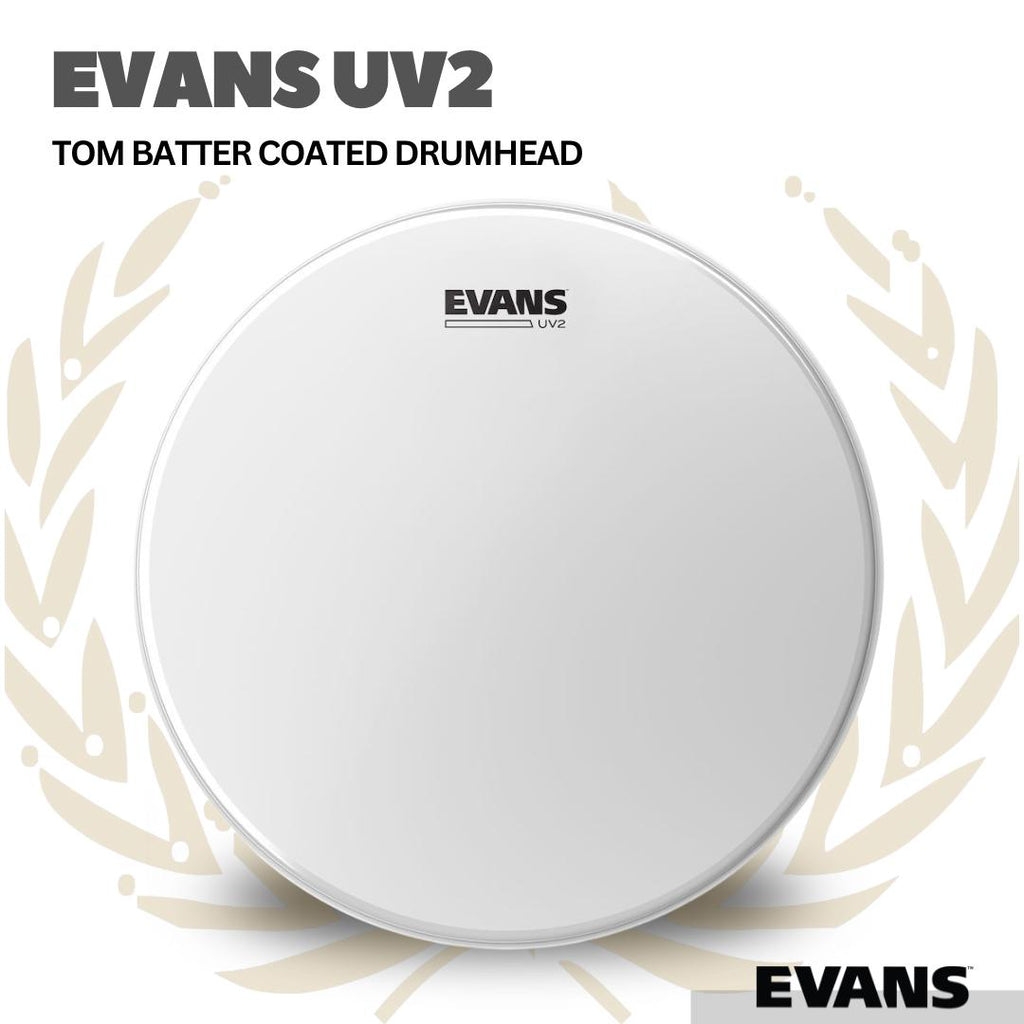 EVANS UV2 Coated Drum Head | Tom Batter Drumheads Original
