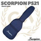 SCORPION PS21 Premium Series Electric Guitar | Gitar Listrik Strato - BK