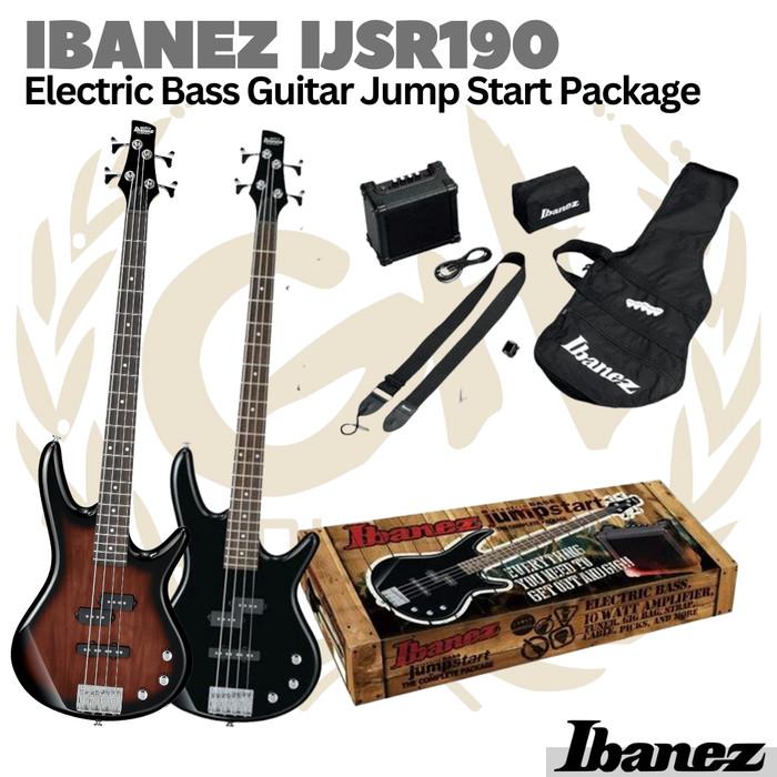 IBANEZ IJSR190 Electric Bass Guitar Jump Start Package | Gitar Pack