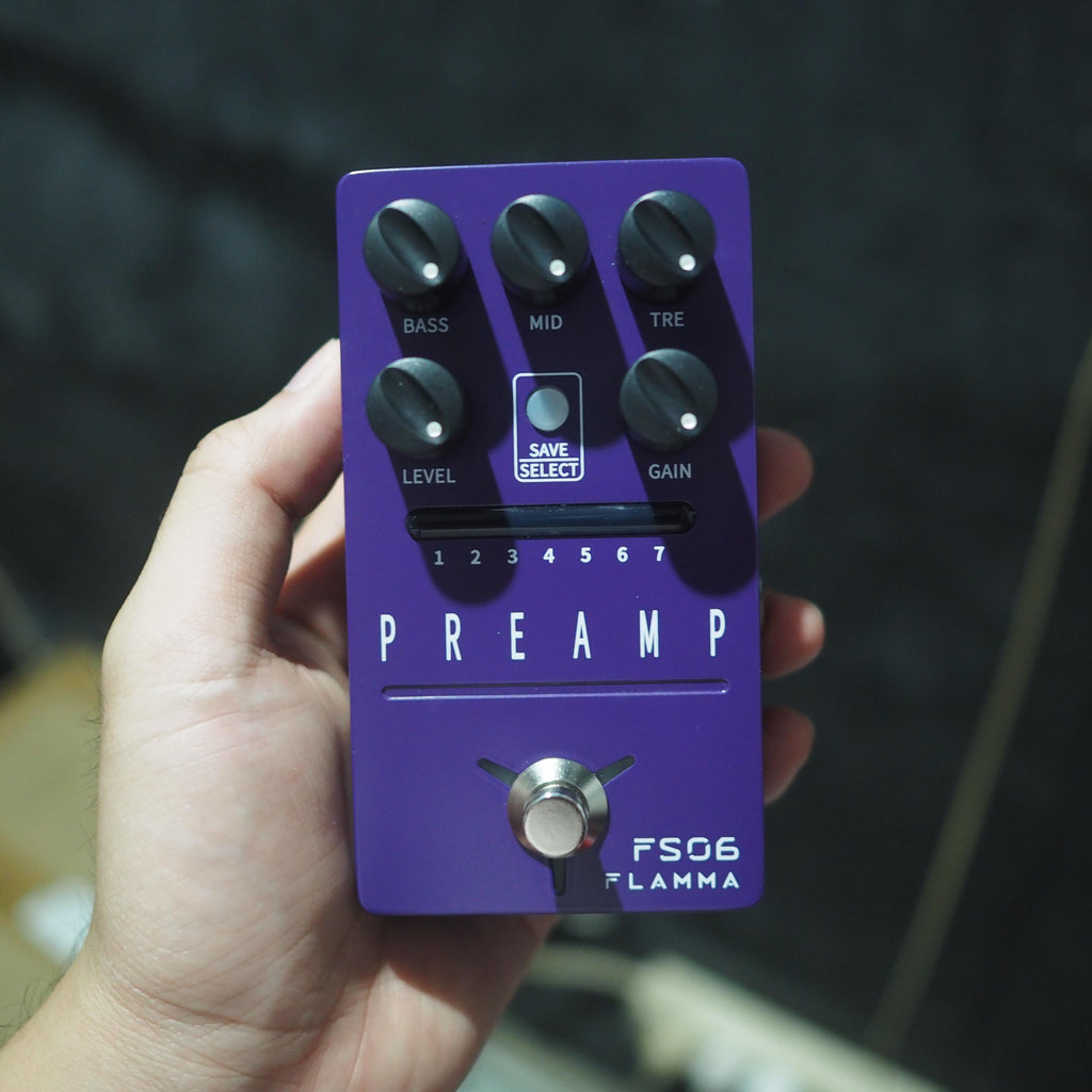 FLAMMA FS06 Digital Preamp Pedal Cabinet Simulation | Efek Gitar