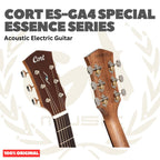 Cort ES-GA4 Special Enssence Series Acoustic Electric Guitar - Gitar Akustik dengan Preamp