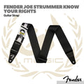 Fender Joe Strummer Know Your Rights Guitar Strap - Strep Gitar Bass
