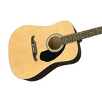 Fender FA-125 Dreadnought Acoustic Guitar, Walnut FB - Gitar Akustik