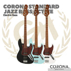 CORONA Standard Jazz Bass Active Electric Bass - Bass Elektrik