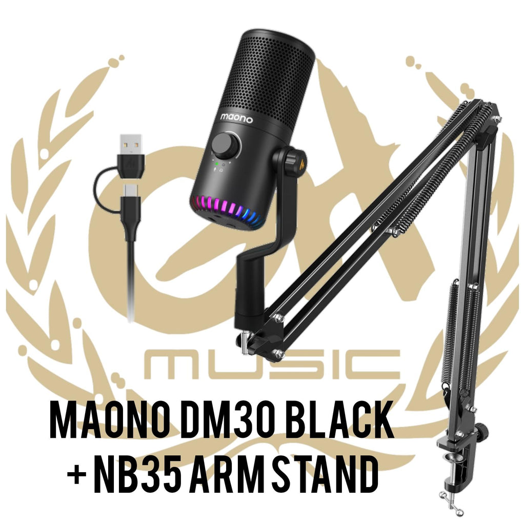 Mic USB MAONO DM30 Gaming RGB Microphone For PC Phone Computer Laptop