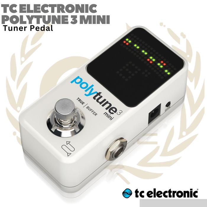 TC Electronic PolyTune 3 Mini Polyphonic Tuning Pedal - Tuner Gitar