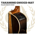 Takamine GN93CE-NAT Acoustic Electric Guitar - Gitar Akustik Elektrik GN93CE NAT