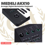 MEDELI AKX10 61-Keys Arranger Digital Workstation Keyboard Portable - AKX-10 Keyboard Original Asli