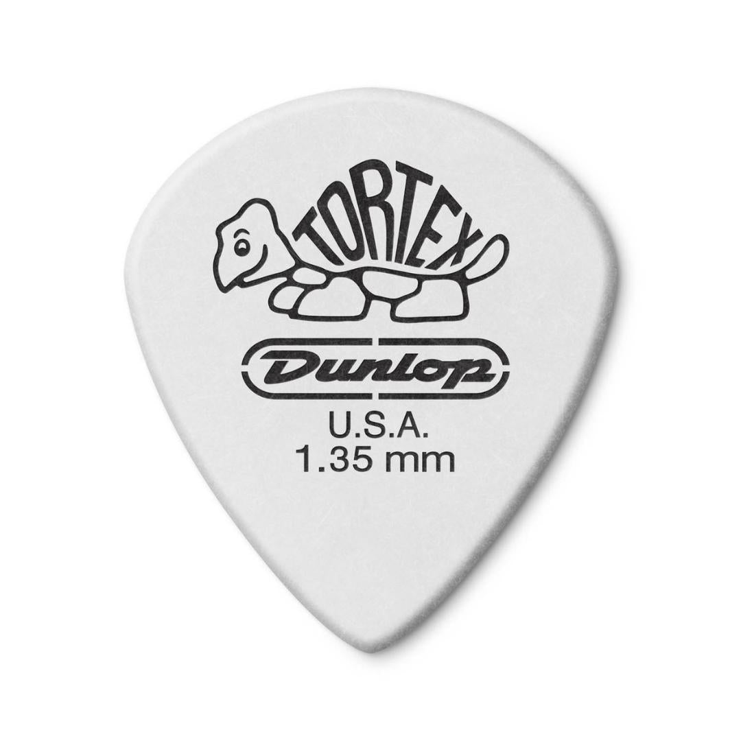 Dunlop Tortex White JAZZ III Pick Isi 12 - Pick Gitar Bass