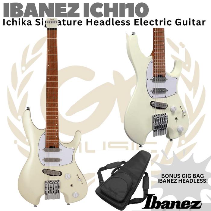 IBANEZ ICHI10 Ichika Signature Headless Electric Guitar + Bag | Q QX
